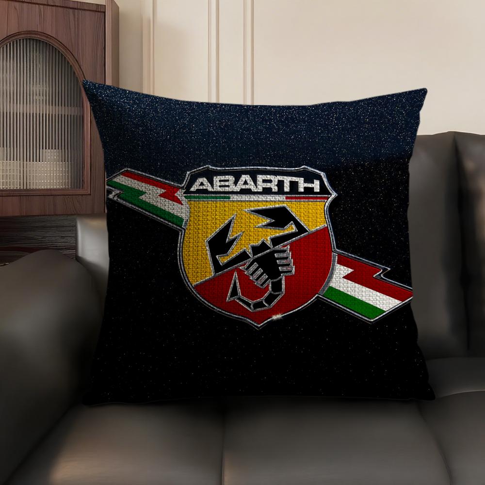 Brand AAbarth Scorpion Cushion Cover Natural Linen Organic Fabric DoubleSided Printing Sofa Home Decor Gift Pillow Case