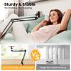 Support pc - tarion - tr-desk-stand - rotation 360° - acier inoxydable - compatible 3,5-5,5 pouces