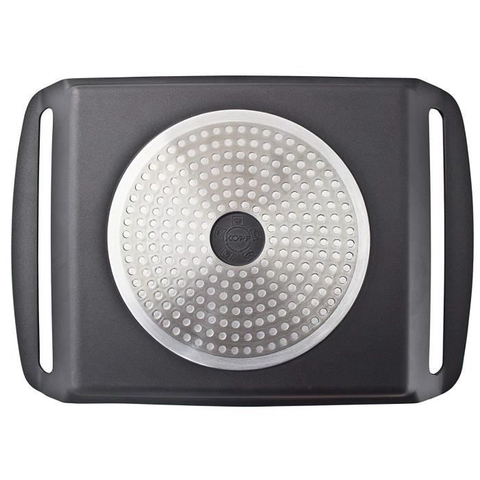 Plaque à griller - Kopf - 124924 - Aluminium - Anti-adhésif - Induction