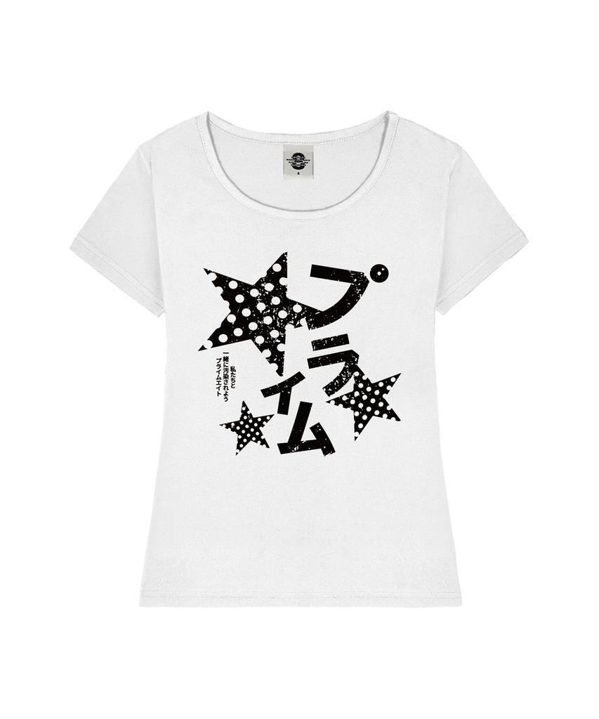 PRIMATE Poika Dot Milky Women'S U-Neck Slim Fit Short Sleeve T-Shirt 6 Colors