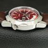 AUTOMATIC VINTAGE REFURBISHED SEIKO 5 7009A JAPAN MENS RED DIAL WATCH a445427-1