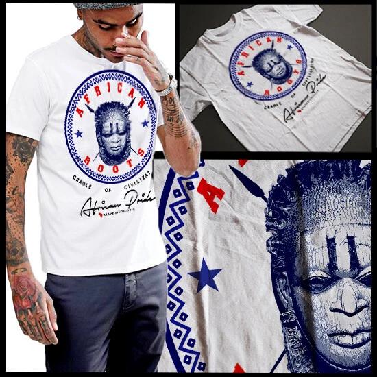 

Africa Benin Mask T-Shirt Black History Month African Ancestory Cotton Tee New 3XL