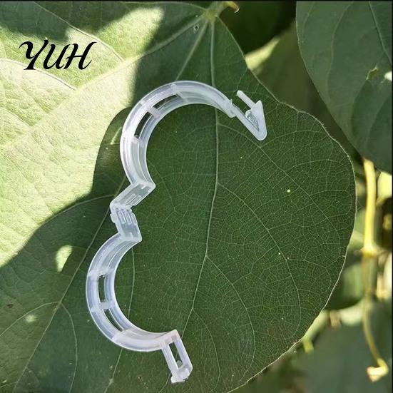 Garden Trellis Accessories Plant Support Clips, Plastic Vine Reusable Tomato Stem Adjustable Clips for Vegetables, Climbing Plants, Trellis,