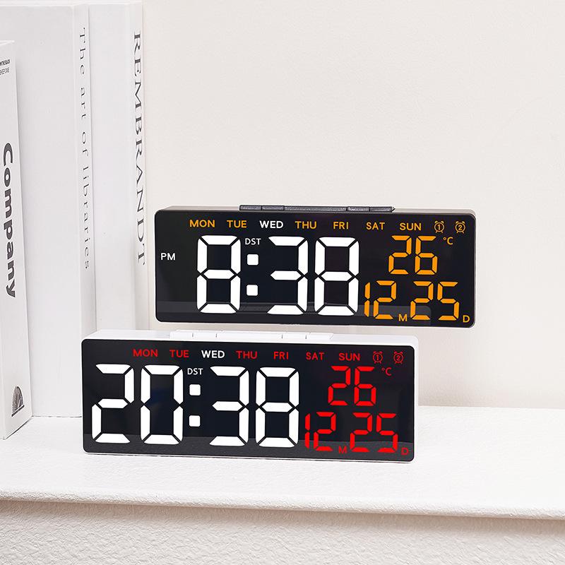 New Clock Multi Function Electronic Clock Simple LED Digital Clock USB Output Bedside Clock