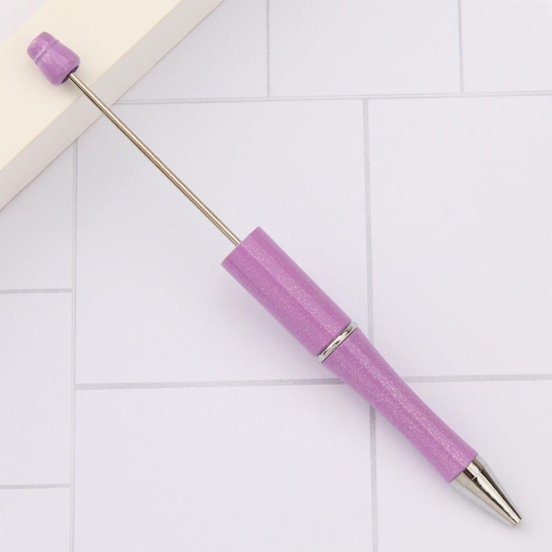 Creative UV Multi-Color Gradient Plastic Bead Pen - 130 Colors Available
