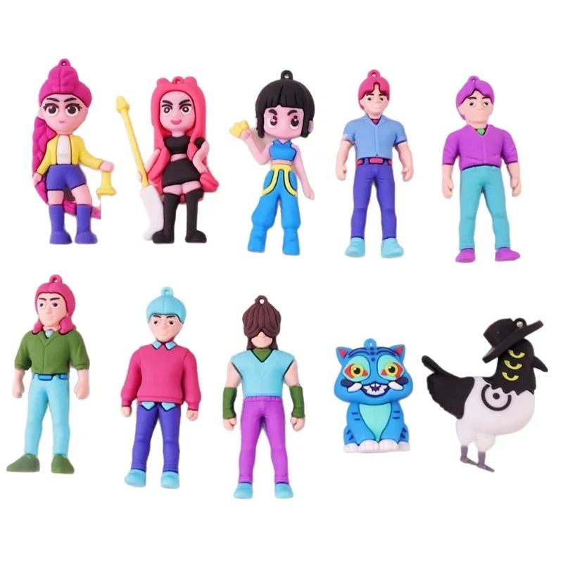 3D Type Kpop Demon Hunters Advent Calendar K Pop HUNTR/X Rumi Zoey Mira Christmas Countdown Advent Calendar 12 Days Gift For Kid