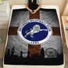 Millwall Fußballverein Decke, Hohe Qualität, Bequem für alle Jahreszeiten, Heimdekoration, Wärme und Komfort