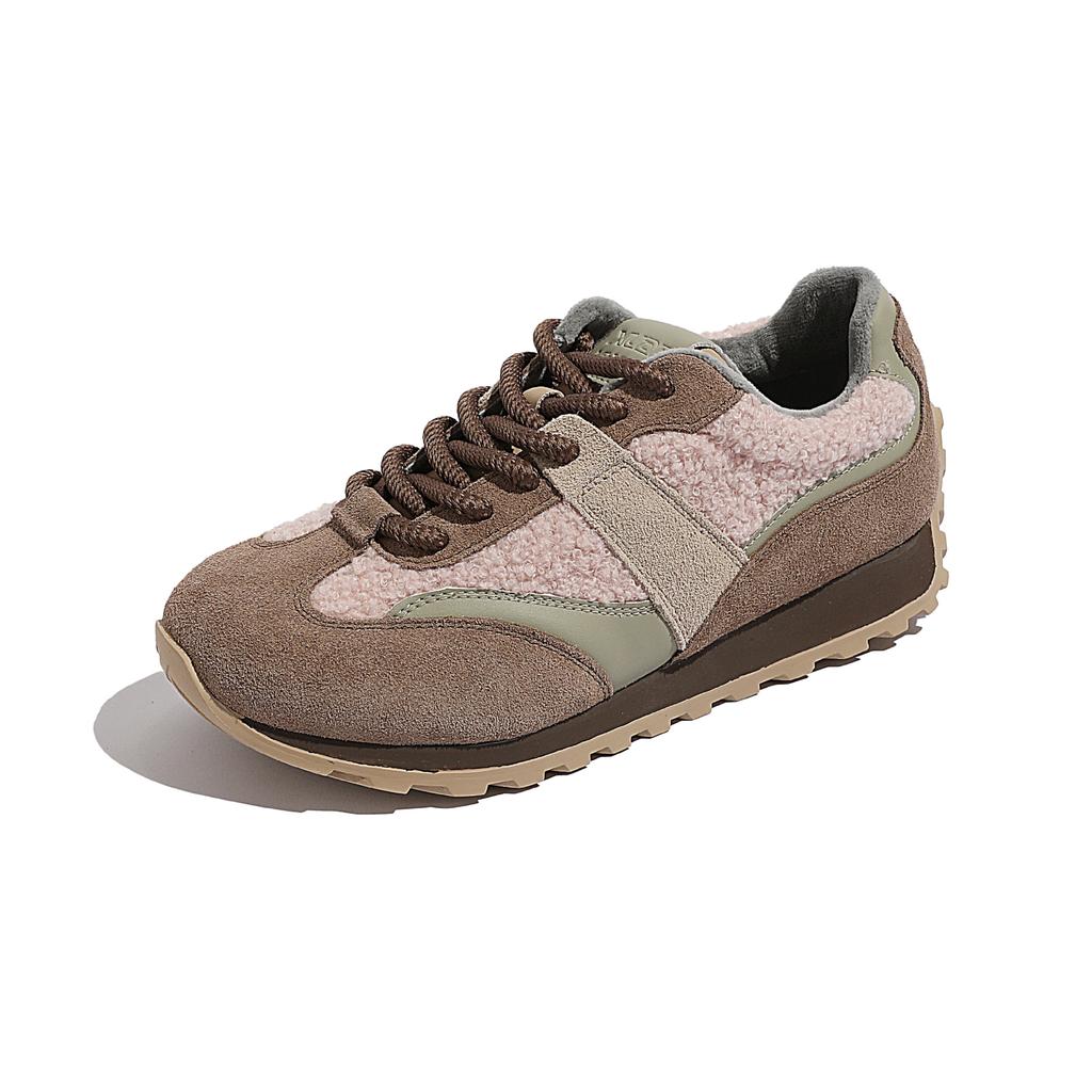 New Leather Sports Leisure Moral Training Shoes Women'S Shoes Versatile Casual Soft Sole Forrest Gump Shoes Fashion