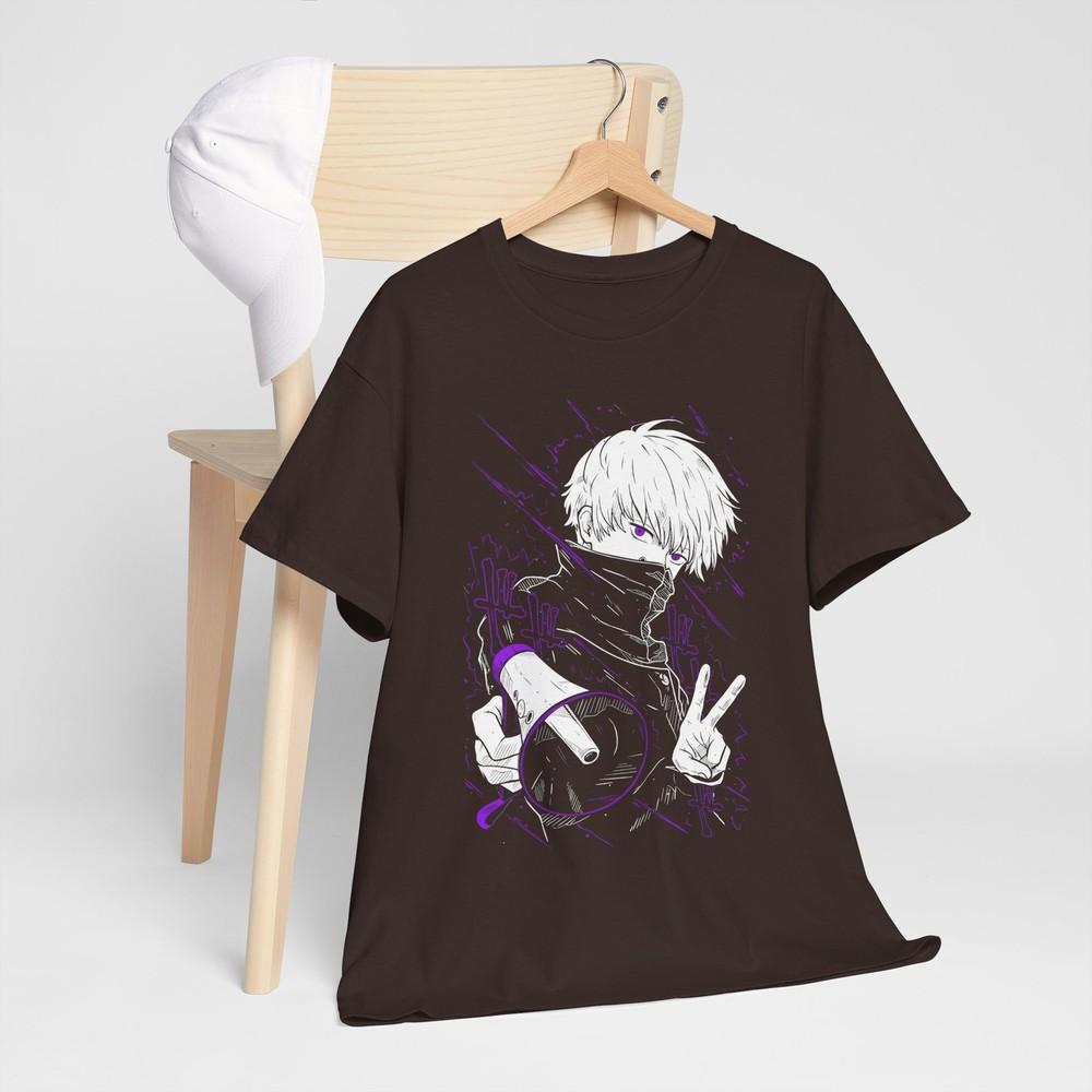 

Jujutsu Kaisen Gojo Satoru Black T-Shirt Anime T-Shirt, anime clothes 3XL