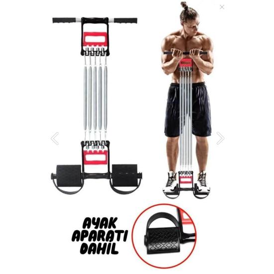 

El Ayak Göğüs Yayı Çelik Yay Spor Aleti