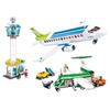 0930 Aviation World Civil Aviation Airport Aircraft Assembly Model Boy Small Particle Assembly Building Blocks No Box