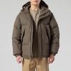 Timberland Urban Outdoor Solid Color Warm Windproof Water-Resistant Down Jacket Men Jacket Chocolate A44PH-BK0