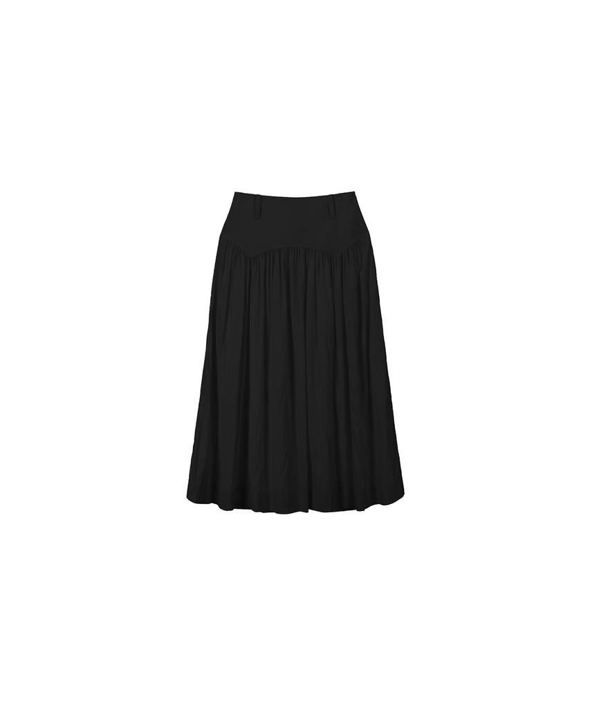 RENEJ Windy Flare Long Skirt