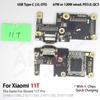 Bottom Dock USB Charger Board Charging Connector Port Flex Cable For Xiaomi Mi 15 14 11 10 10i 10T 11i 11T 11X 14T Lite Pro Plus