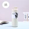 New Design Japanese Style Travel Tumbler Thermos Mug 500ML Steel Double Wall Coffee Vacuum Flask Straw