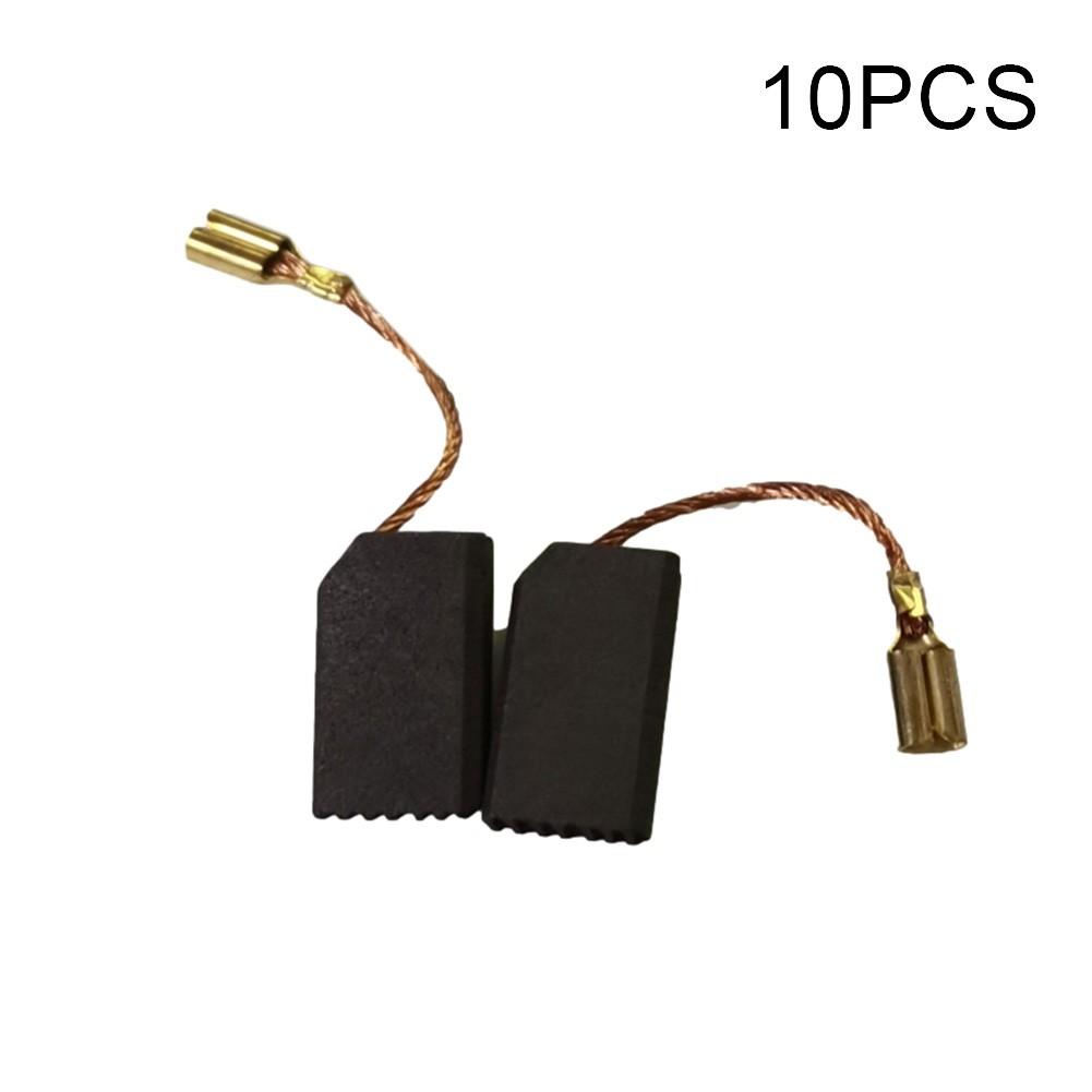 5 Pairs Carbon Brushes 6* 9*16mm Carbon & Metal Carbon Brushes Electric Drill Electric braking Motor Power tool
