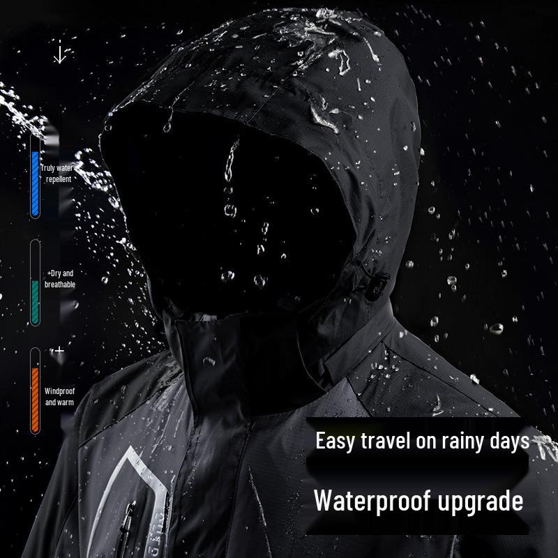 Unisex 3-in-1 Waterproof & Insulated Hiking Suit with Custom Logo