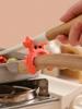 1/2/3/5pcs Crab Shaped Silicone Spatula Holder, Kitchen Utensil Placement Guard, Heat-Resistant Kitchen Utensil Rest Rack