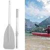 Paddle Boat,  2pcs Paddle with 2Pcs Rod Set Paddle Inflatable, High Toughness Inflatable Boat Dinghy Canoe Water Marine Sports Aluminium Alloy Oars
