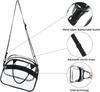 Waterproof Cosmetic Bag Clear Makeup Bag with Adjustable Straps Large Capacity Toiletry Bag Storage Bag Wash Bag
