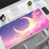 Dreamy Starry Night Landscape Desk Mat Waterproof Nonslip Extended Mouse Pad