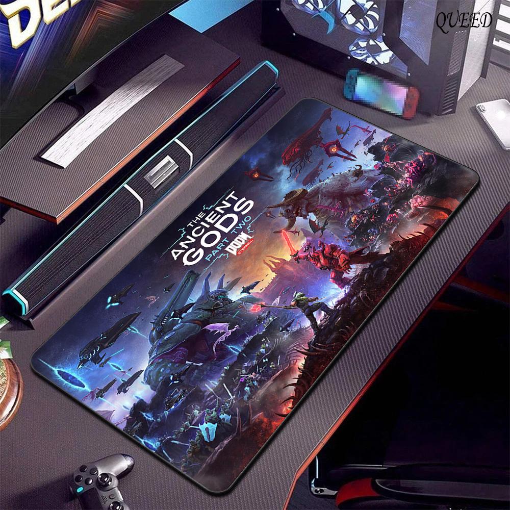 Podkładka pod mysz Gaming D-Dooms E-Eternals 30x80cm Antypoślizgowa Gumowa Podstawa MouseMat Gamer XXL Dywanik na Biurko PC Pogrubiony Pad na Stół do E-sportu