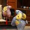 PP Cotton Zodiac Sheep Doll Chinese Style Fabric Pendant Portable Lamb Doll  Party Souvenir