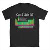 Mag ik eraan likken Periodiek Systeem Leraar Terug naar School Kinderen T-shirt Zomer T-shirts 100% Katoen Hip Hop T-shirt Voor Volwassenen Bovenkleding