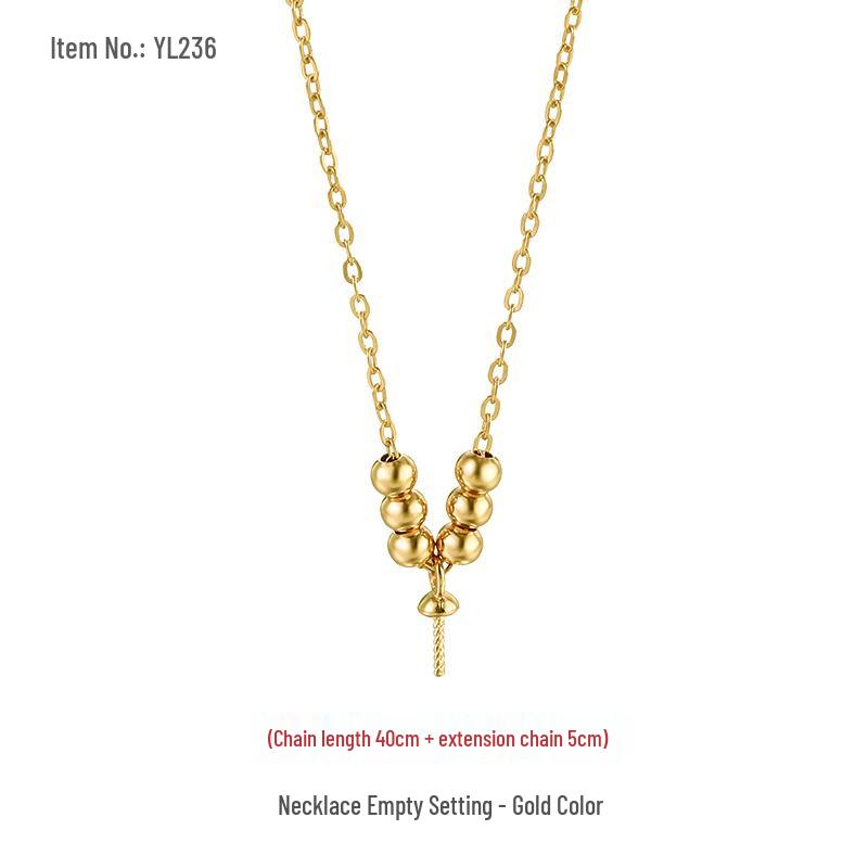 

925 Sterling Silver Pearl Necklace Women s Adjustable Pendant with Cross Chain золотой