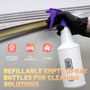 Car Ultra-fine Water Mist Cylindrical Spray Bottle HDPE Chemical Resistant Spray Auto Wash Watering Can, Heavy Duty Spray Bottle