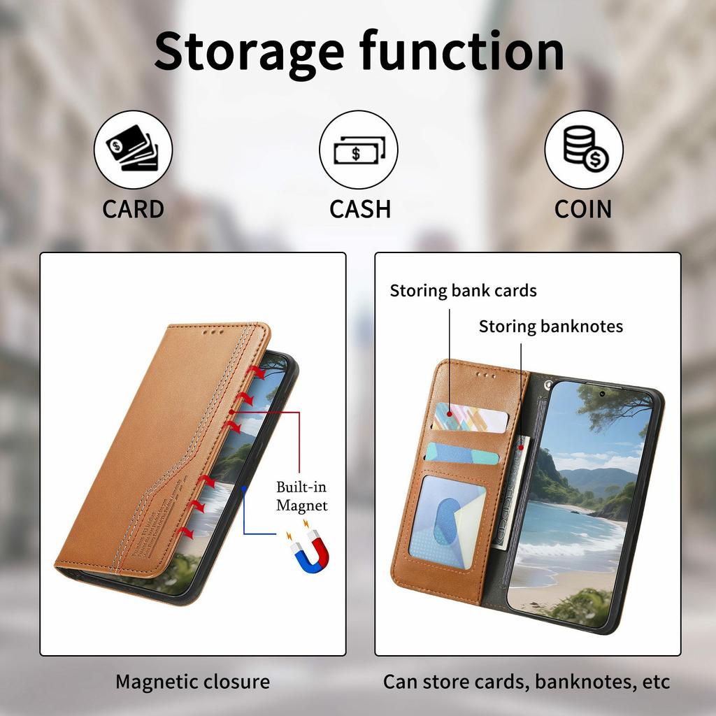 Phone Case For Honor 400 Smart 5G/400 Smart 4G/X7d 4G/X7d 5G Wallet Tri-Color Stitching Leather Phone Cover with Elastic Wristband