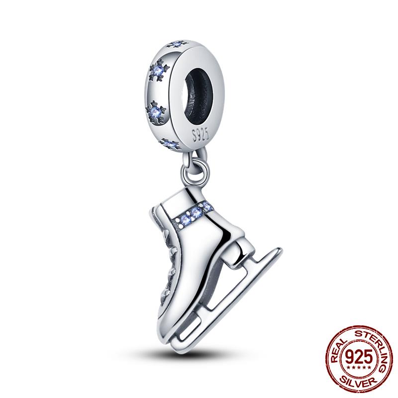 World Football Sport Soccer Dumbbell Yoga Dangle Charms Fit Accessories Bracelets Necklace Beads Copper Women Jewelry Making