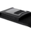 Men's Outdoor Phone Waist Pack: Oxford Nylon Vertical Belt Loop Coin Purse
