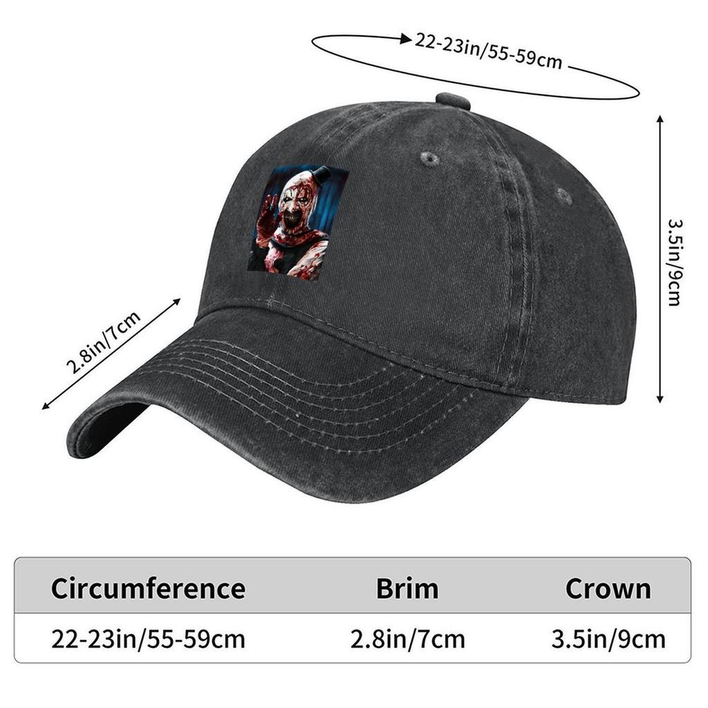2026 The Clown Drawing Art Baseball Cap Luxury Woman Cap Ball Cap Sunhat Designer Hat For Men Women's