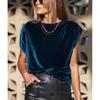 2026 New Spring/Summer Women's Fashion Casual Solid Color T-Shirt Top