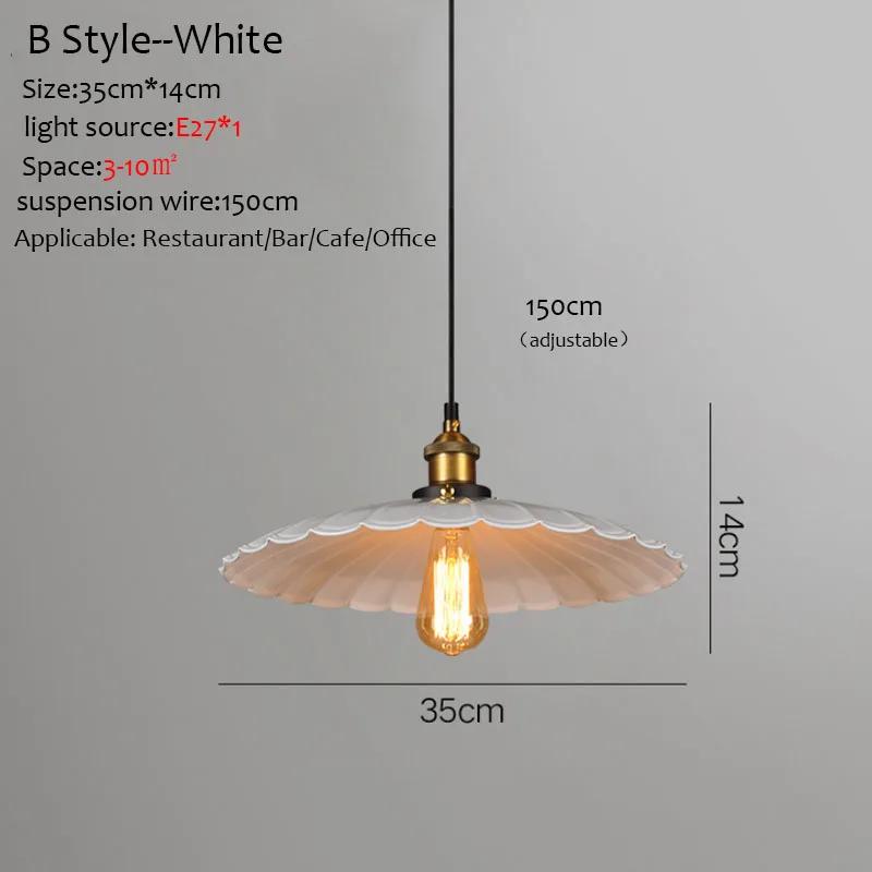 Ancient Industrial Chandeliers Led Iron Pendant Light Single Head Nostalgic Use Restaurants \ Bar Commercial Lighting Fixtures