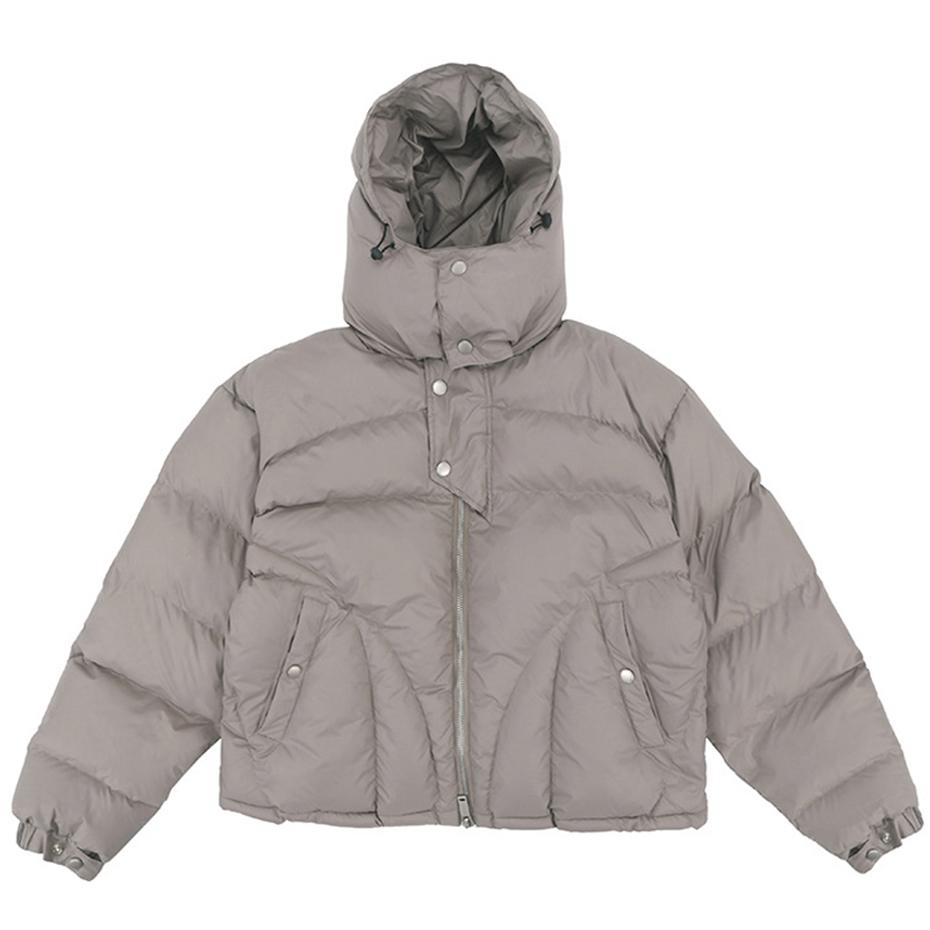 ZYLLO Winter Jackets Thicken Warm Parkas Coats Streetwear Harajuku Hip Hop Oversized Jackets Casual Loose Padded Jackets Outwear