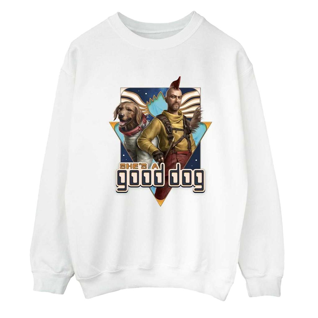 Guardians Of The Galaxy Volume 3 Mens Good Dog Sweatshirt