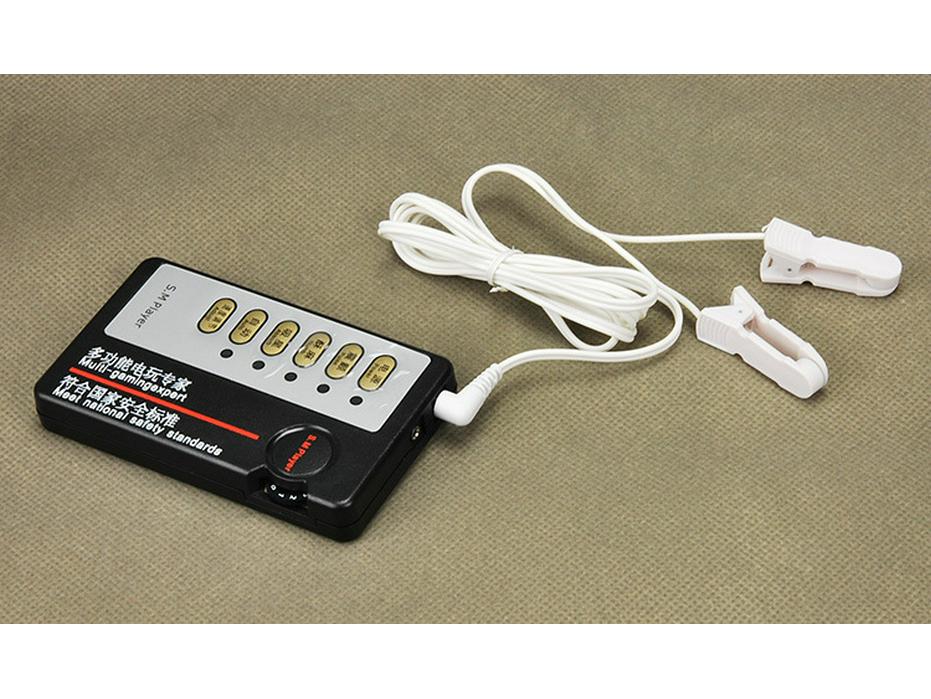 Elektrischer Schock Impuls Spielzeug: Starke Nippelklemmen & Mimi-Klemmen, Erotisches Accessoire für Erwachsene