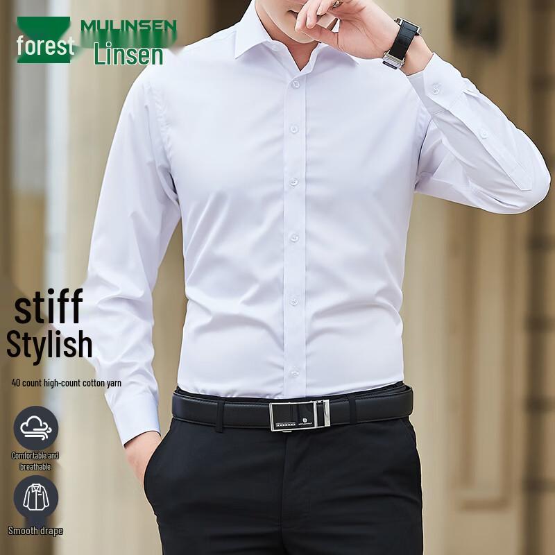 

Men s Business Casual Long-Sleeve Shirt 41
