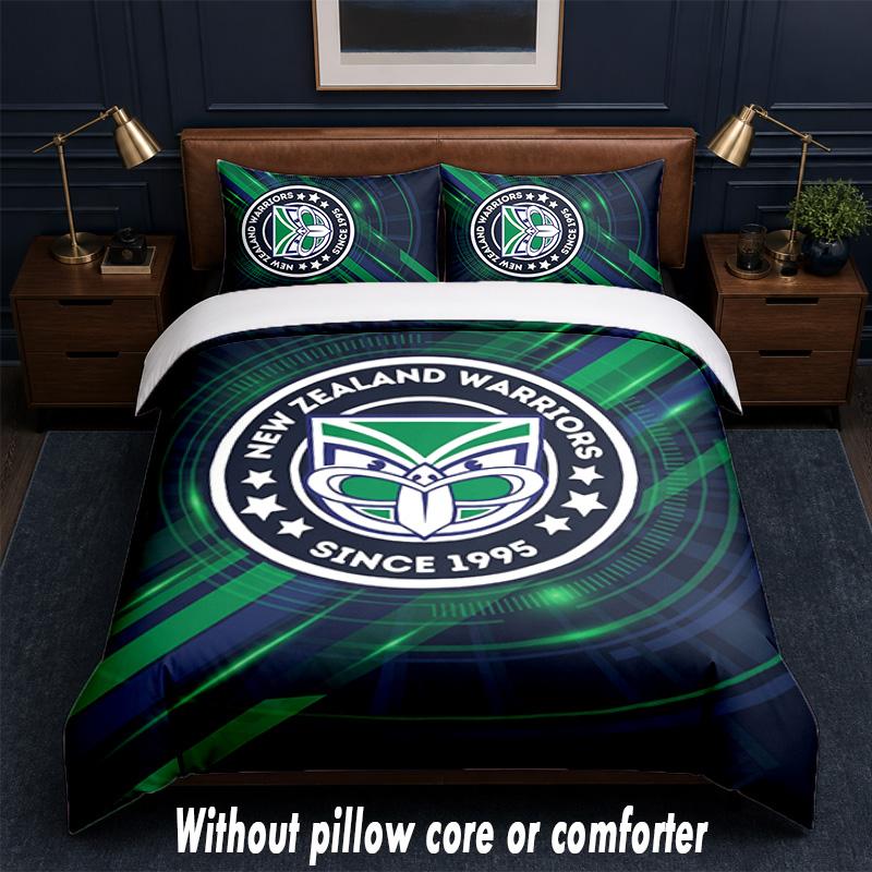 Wigan Warriors Design Bed Bedding Set 1 Duvet Cover + 2 Pillowcases Soft Breathable Household Bed Linens