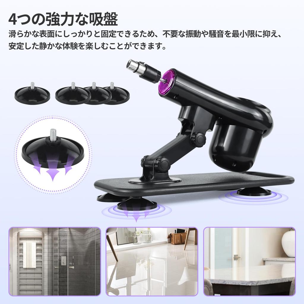 NEKMOKIN Piston Electric Adult Piston Machine for Dildo with Suction Sex Remote Control Automatic Speed Adult Piston Machine for Japanese Instruction