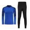 Unisex Half-Zip Long-Sleeve Football Training Set with Pants