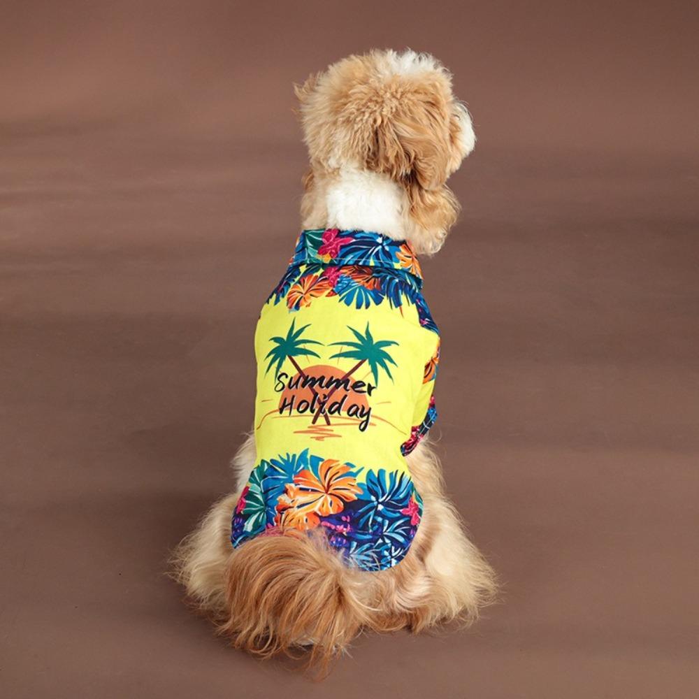 Atmungsaktives Haustier Kurz-T-Shirt Sommer Dünner Hunde-Pullover Mode Haustier-Sweatshirt Feiertag Hochzeit