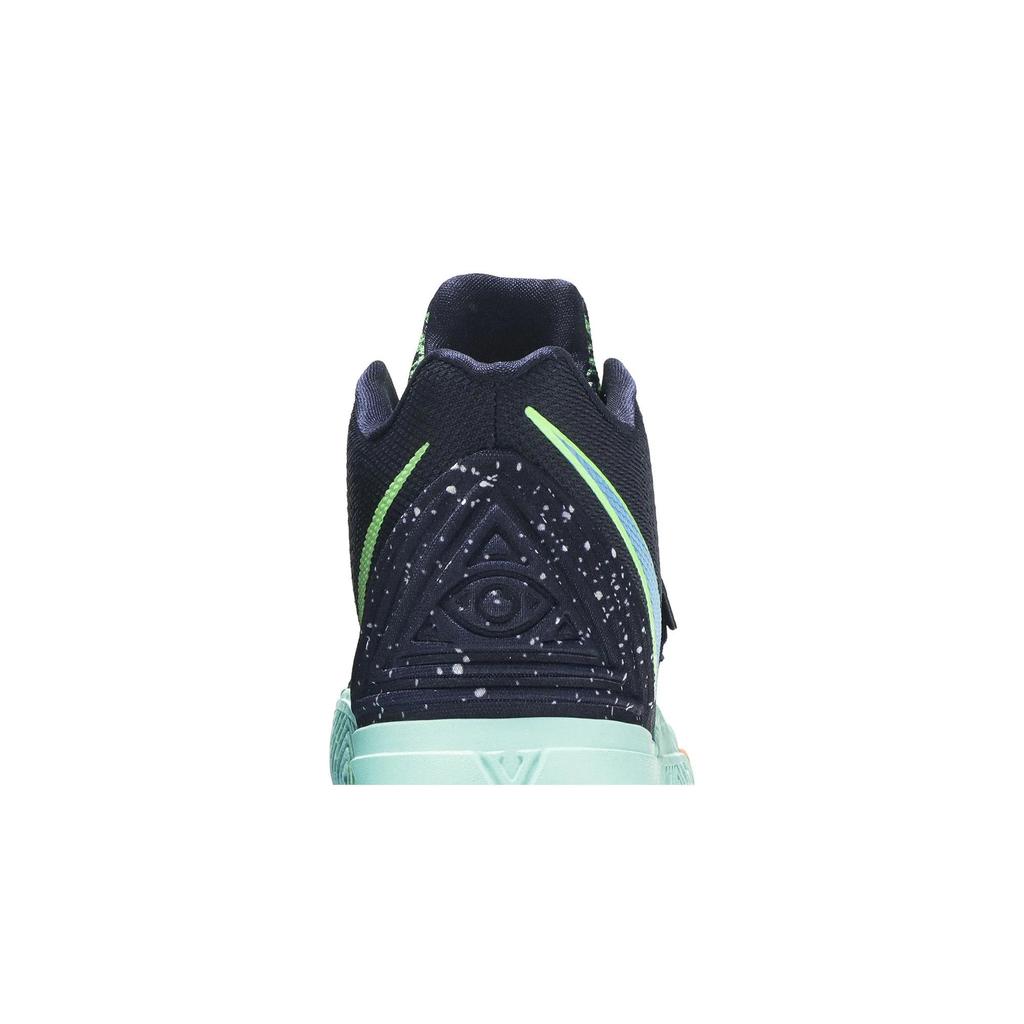 Nike Kyrie 5 'UFO' (Unisex) Obsidian / Light Current Green-Scream Green Basketball Shoes AO2918 400