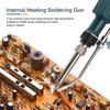 220V 60W Ruční vnitřní ohřev Páječka Automatická pájecí pistole Pájecí stanice Nástroj na opravu svařování