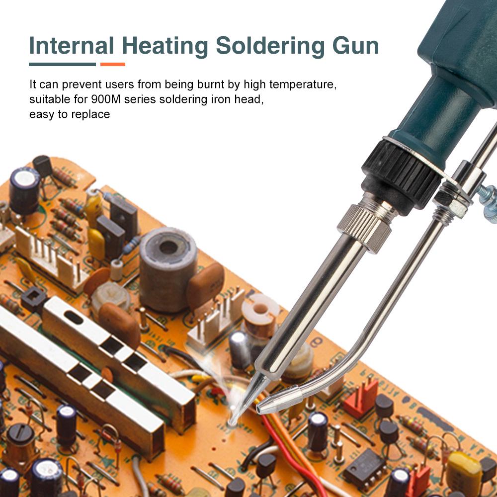 220V 60W Ruční vnitřní ohřev Páječka Automatická pájecí pistole Pájecí stanice Nástroj na opravu svařování