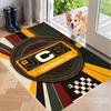 Soft Floor Carpet JCB Pattern Area Rug Decorative Mat For Home Room Decoration