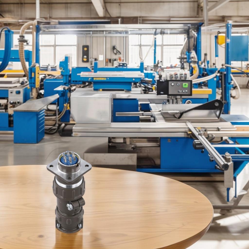 Long lasting M20 Panel Mount Flange Aviation Connector with 27 Pin Contacts