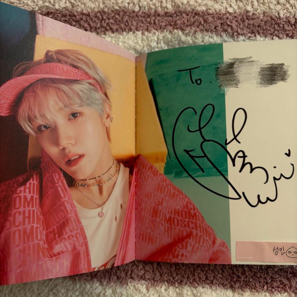 [USED] CRAVITY MASTER: PIECE autographed booklet